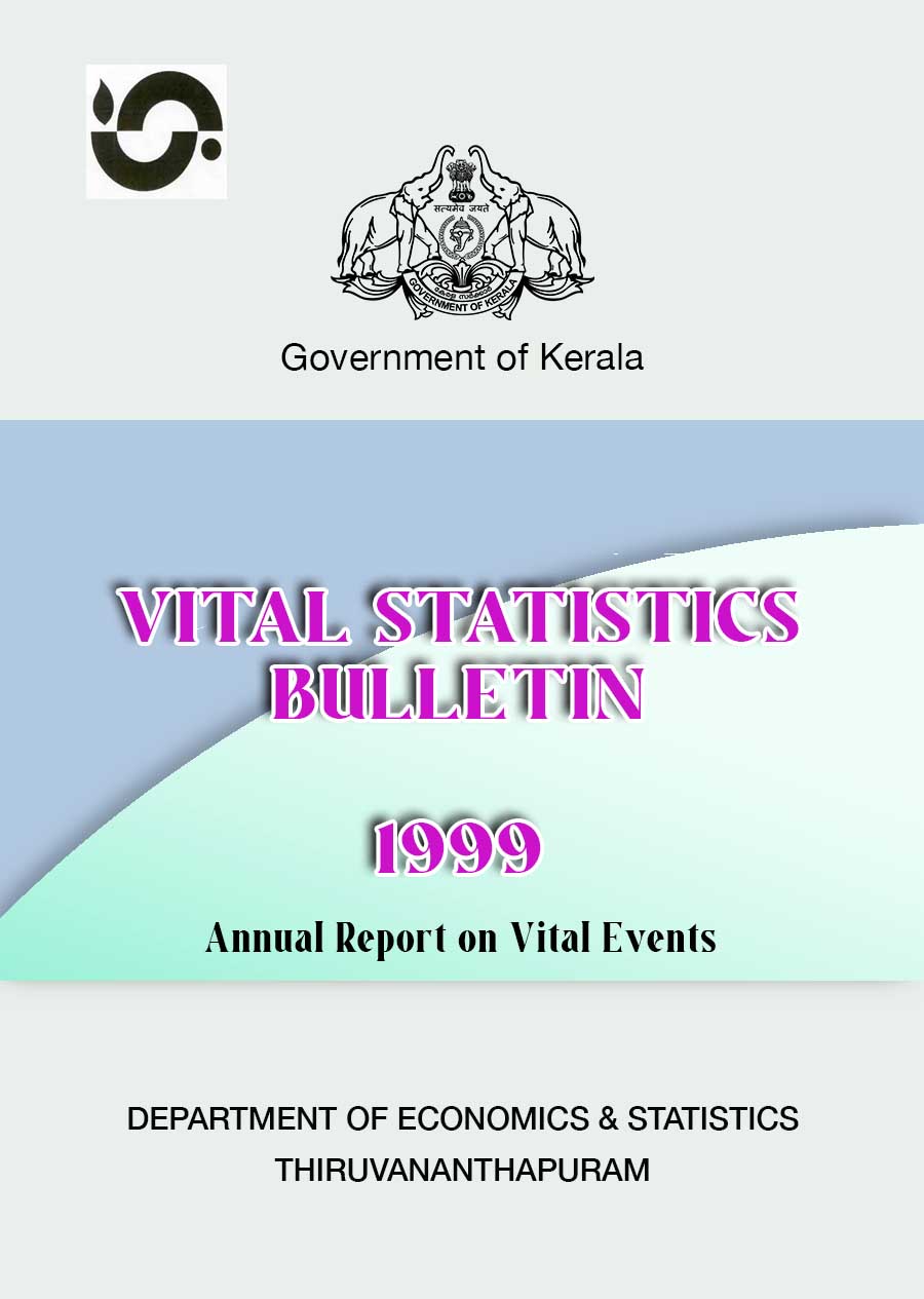 Vital Statistics Bulletin 1999