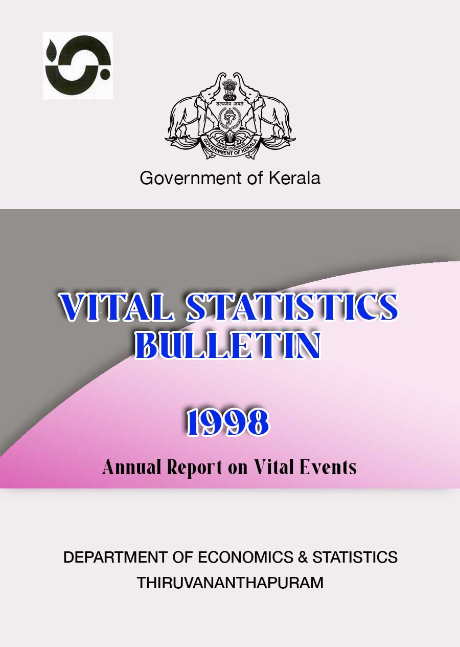 Vital Statistics Bulletin 1998