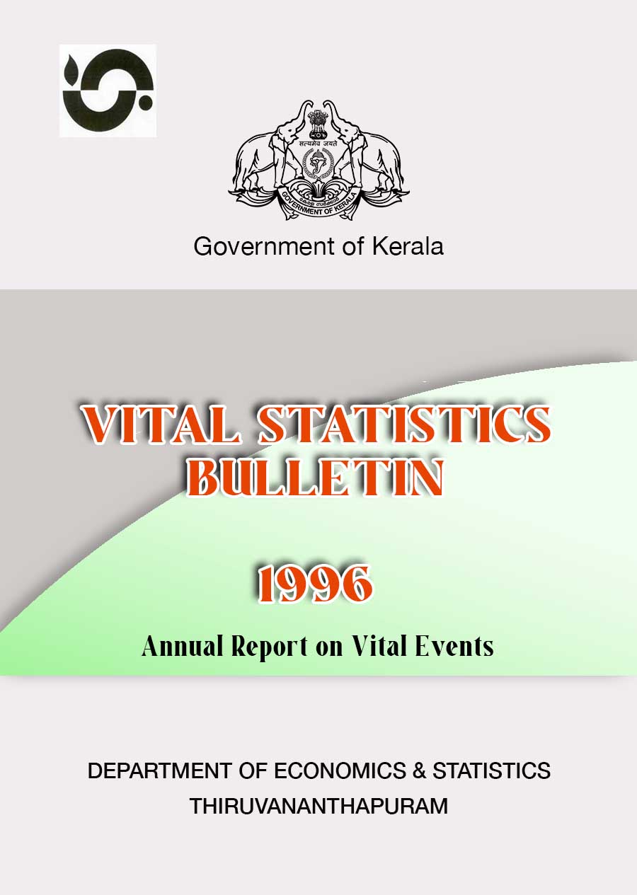 Vital Statistics Bulletin 1996