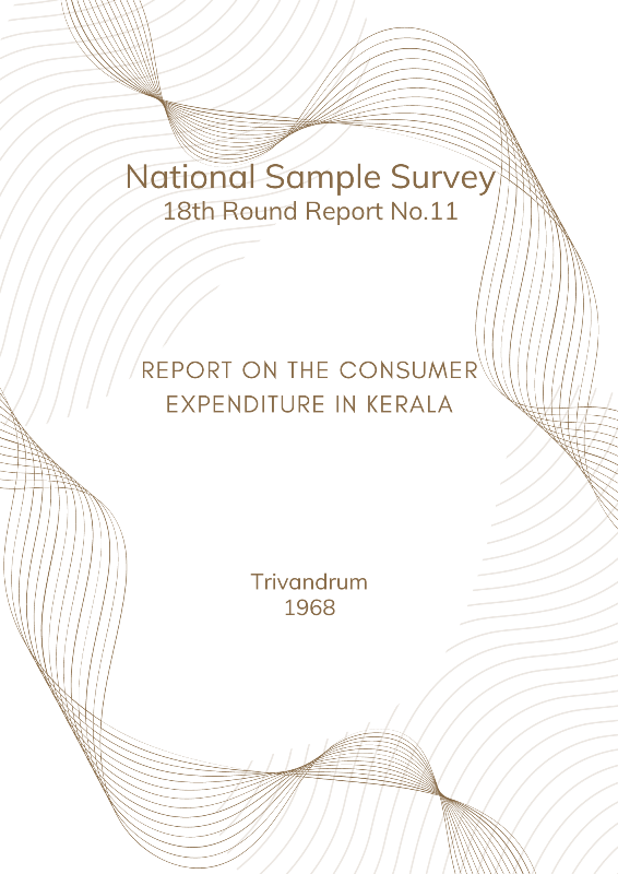NSS 18th Round Report on the Consumer Expenditure in Kerala Report No.11