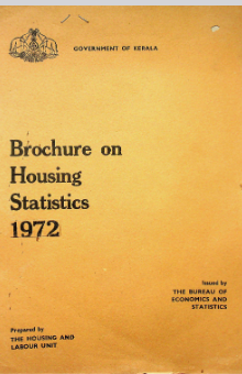 Brochure on Housing Statistics 1972