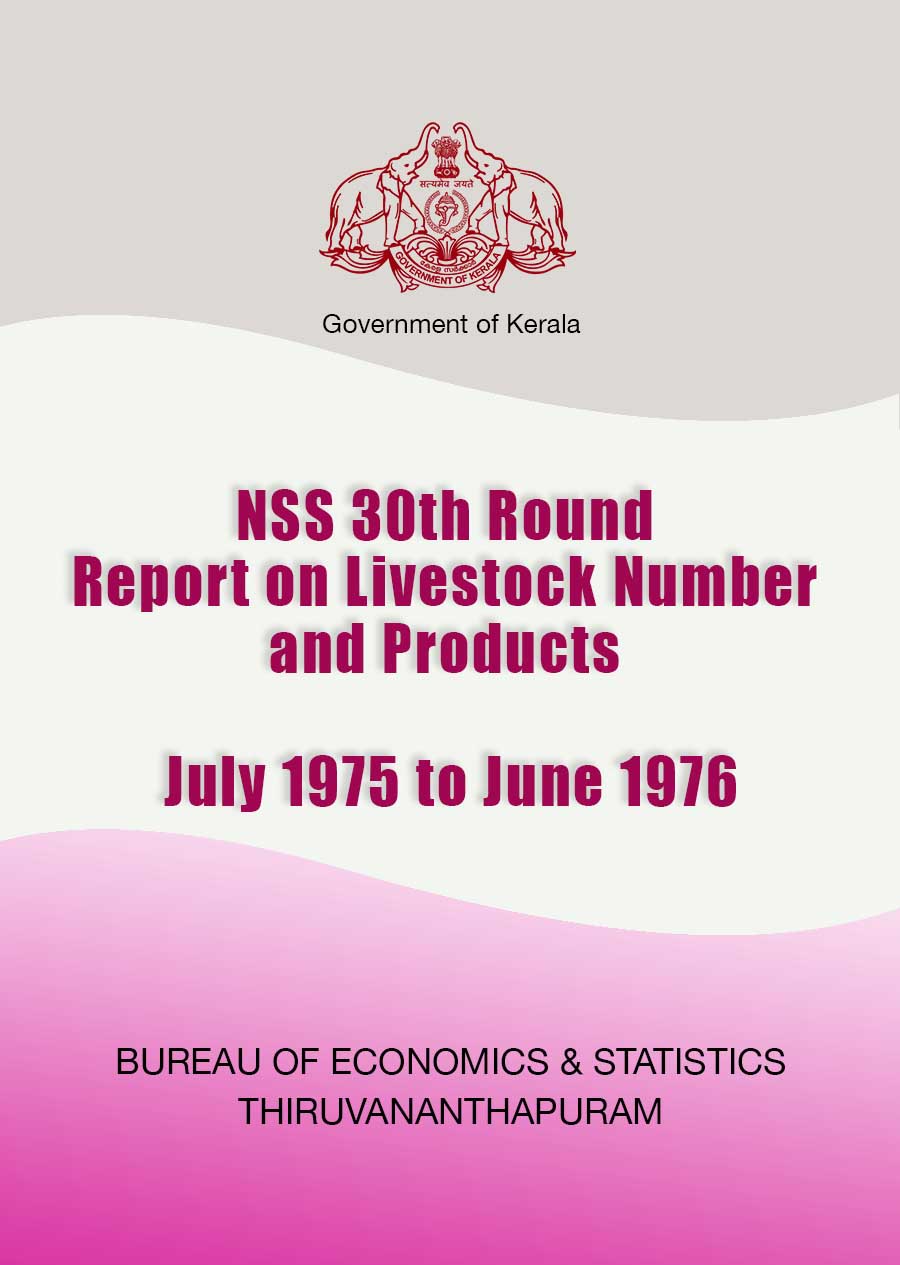 NSS Report on Livestock Number and Products 1975-76