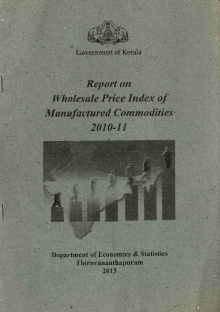 Report on Wholesale Price  Index of Manufactured Commodities 2010-11