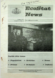 Ecostat News December 2004 Vol 4 Issue 6