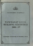 Panchayat Level Building Statistics 2006-07