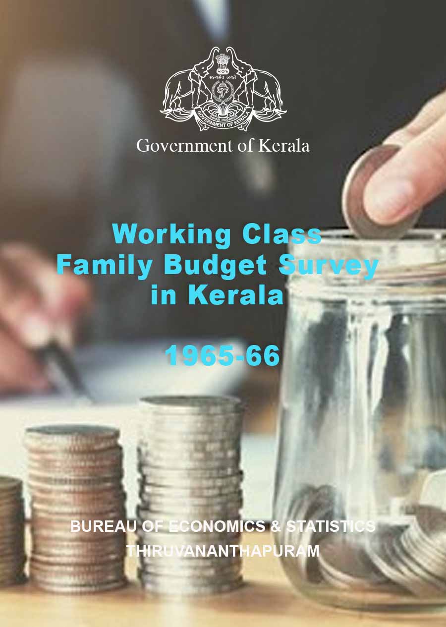 Working Class Family Budget Survey in Kerala 1965-66