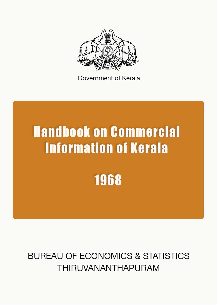 Handbook on Commercial Information of Kerala 1968