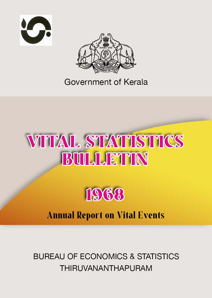 Vital Statistics Bulletin 1968