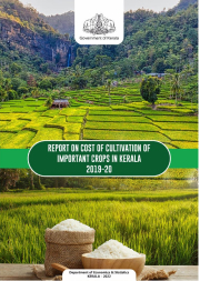 Report on Cost of cultivation of important crops in Kerala 2019-20