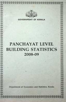 Panchayat Level Building Statistics 2008-09