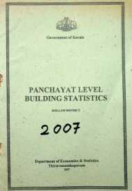 Panchayat Level Building Statistics  Kollam District 2007