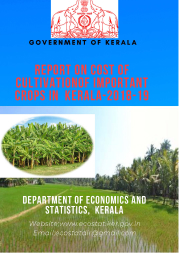Report on Cost of cultivation of important crops in Kerala 2018-19