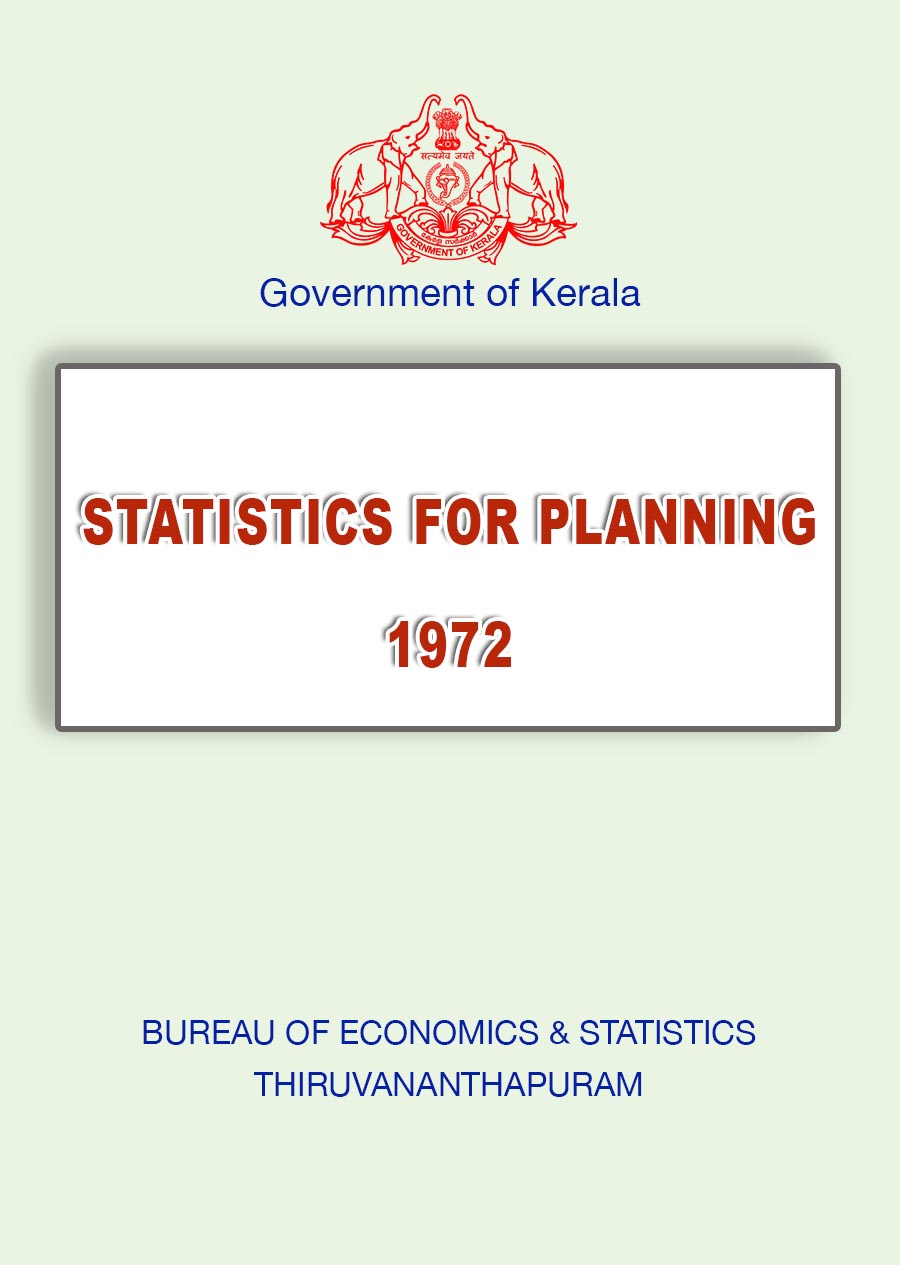 Statistics for Planning  1972
