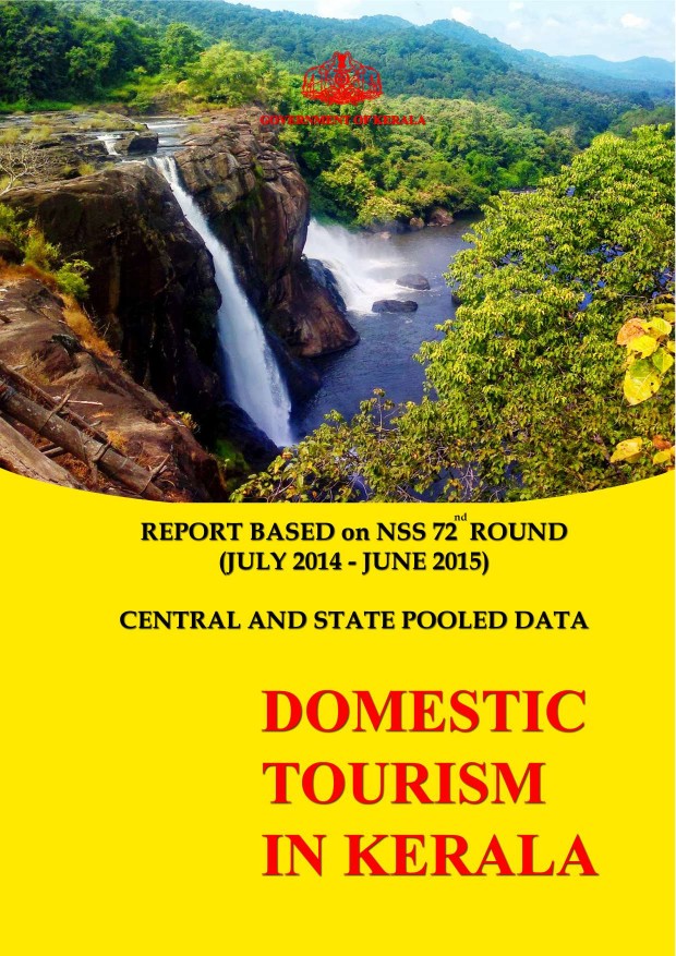 NSS 72th round - Report on Domestic Tourism in Kerala - Central and State Pooled data