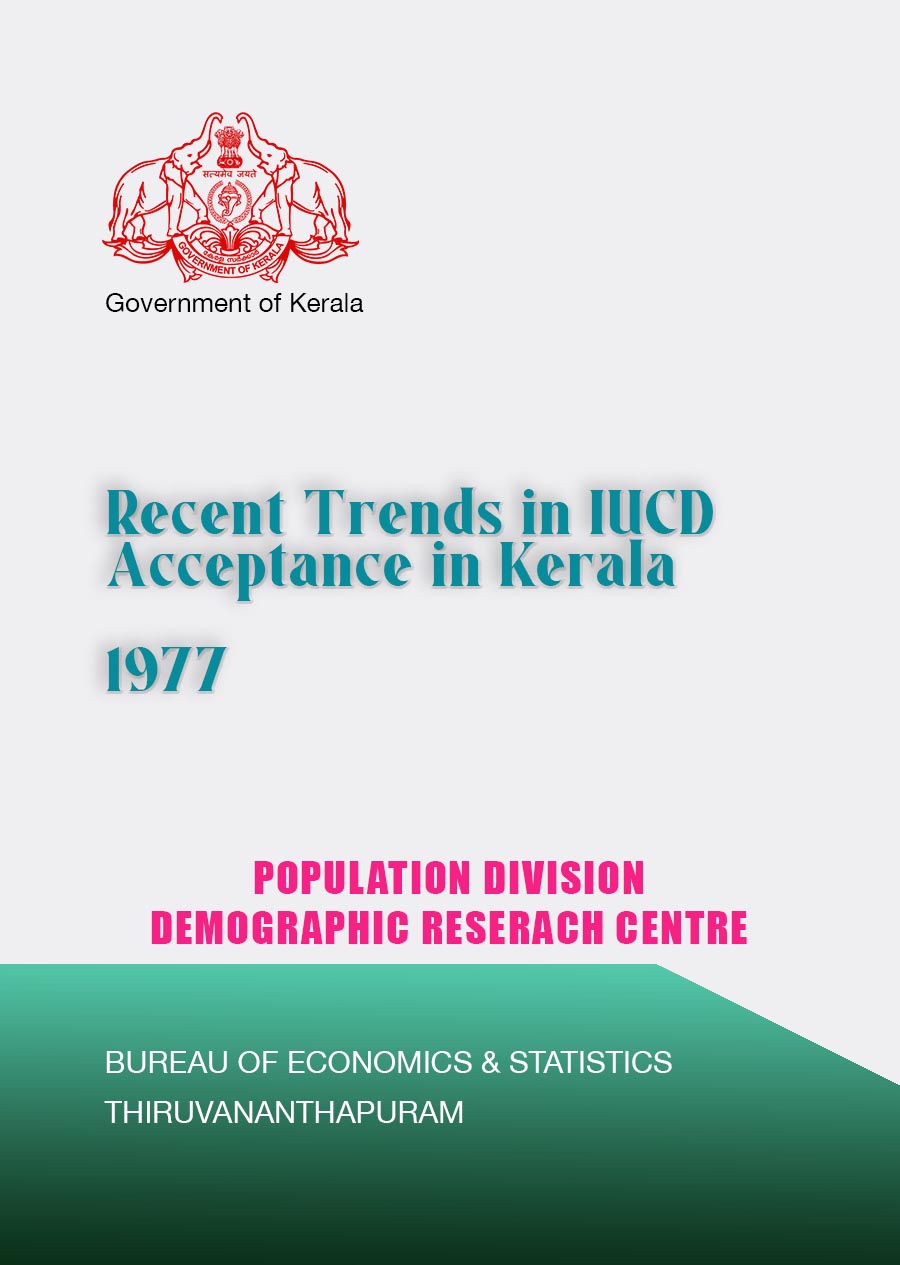 Recent Trends in IUCD Acceptance in Kerala 1977