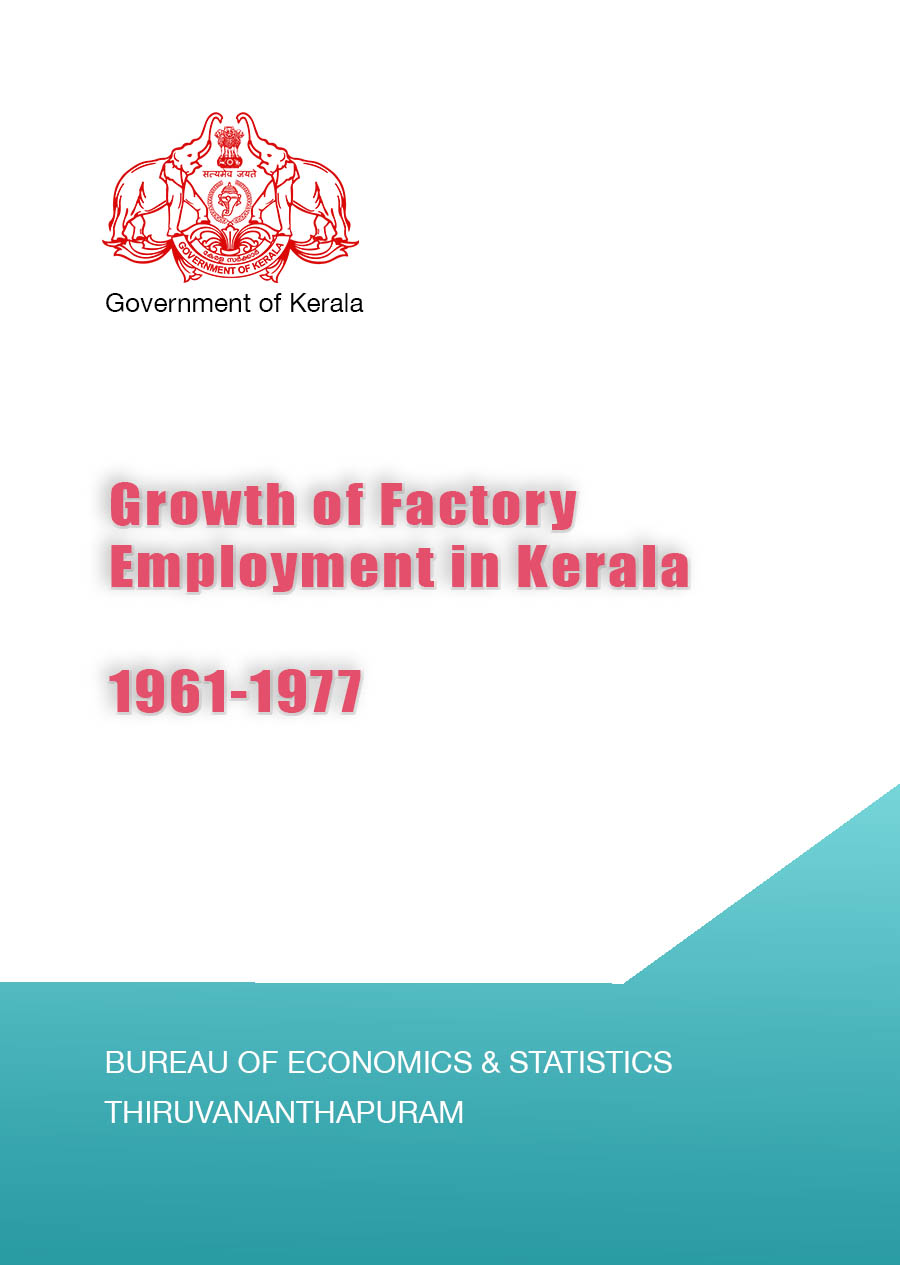 Growth of Factory Employment in Kerala 1961-1977