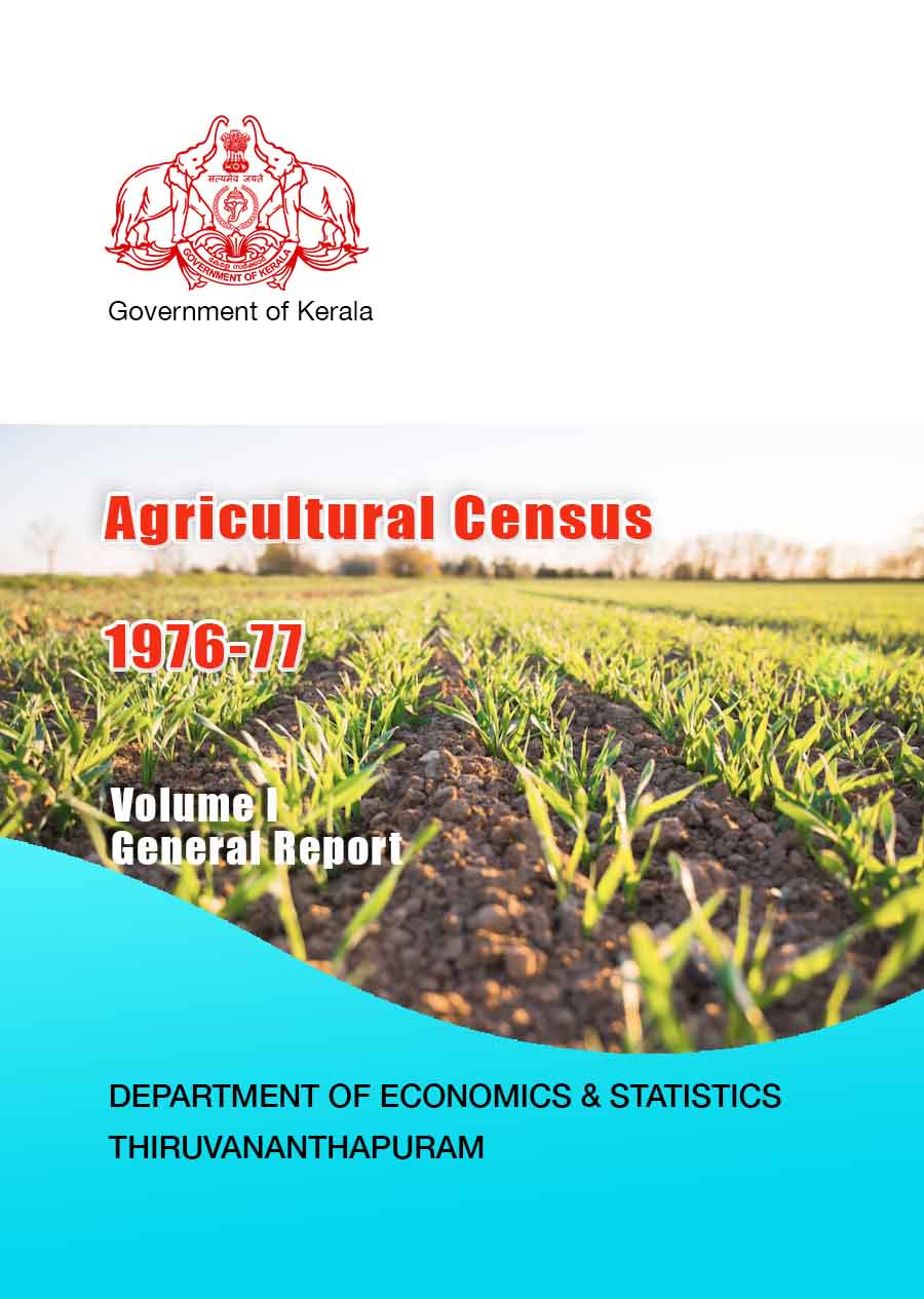 Agricultural Census 1976-77