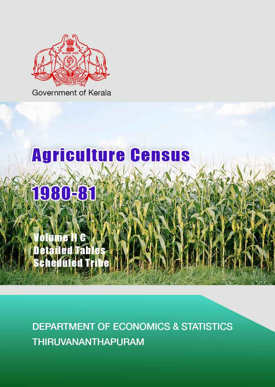 Agriculture Census 1980-81 Vol II C