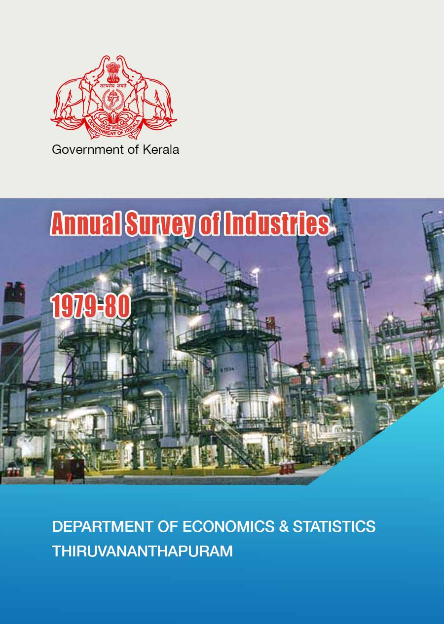 Annual Survey of Industries 1979-80