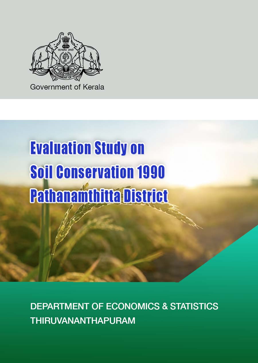 Evaluation Study on Soil Conservation 1990- Pathanamthitta District