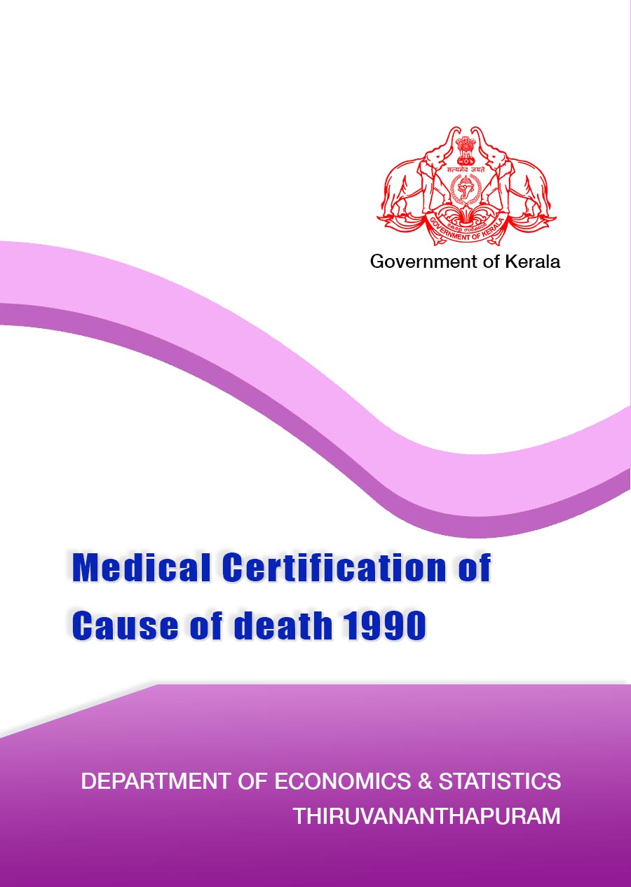 Medical Certification of Cause of death 1990