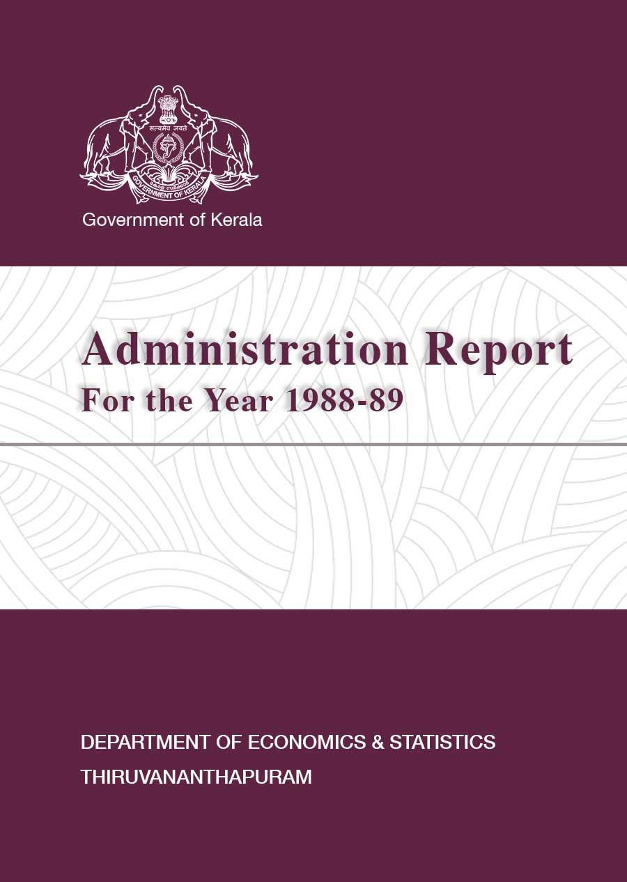 Administration Report 1988-89