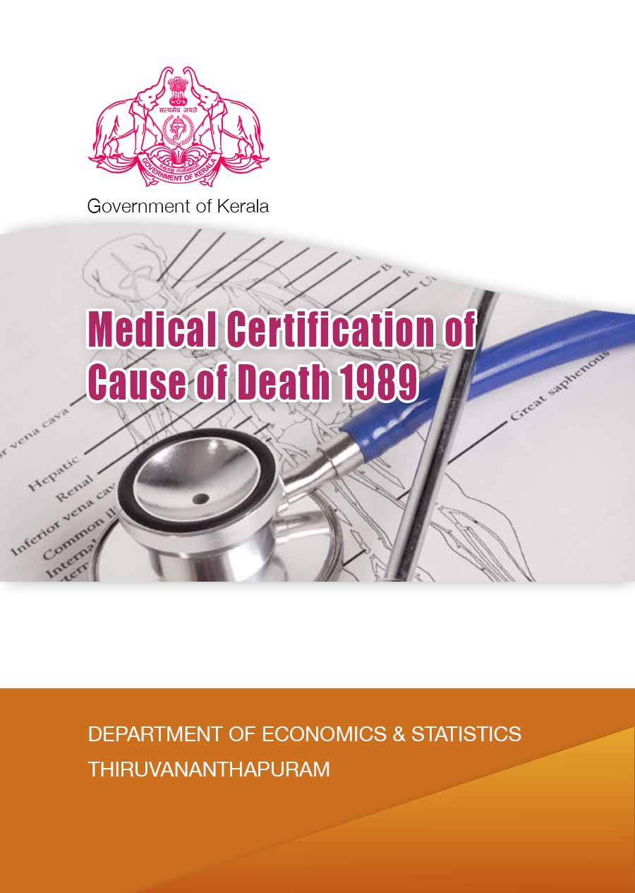 Medical Certification of Cause of Death 1989