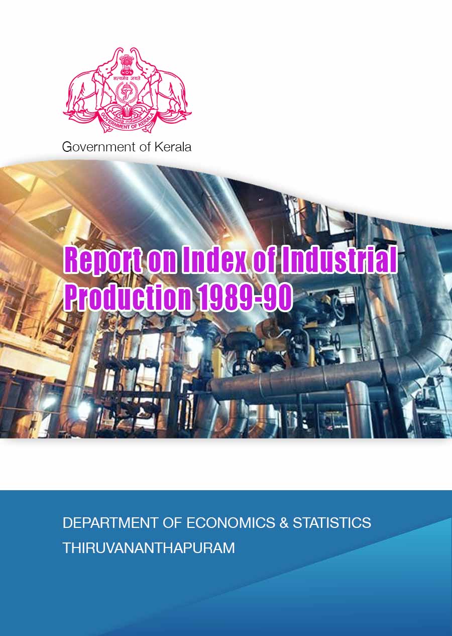 Report on Index of Industrial Production 1989-90