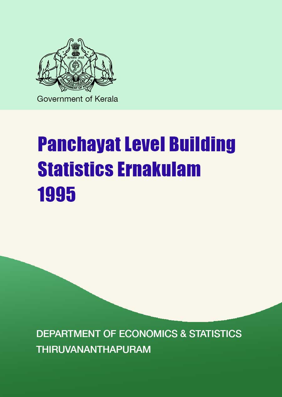 Panchayat Level Building Statistics Ernakulam 1995