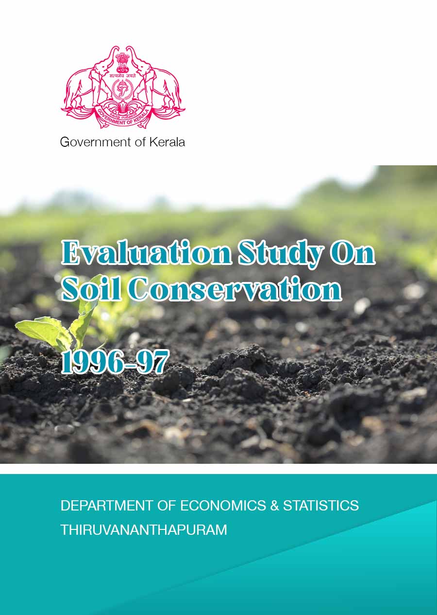 Evaluation Study on Soil Conservation in Kerala 1996-97