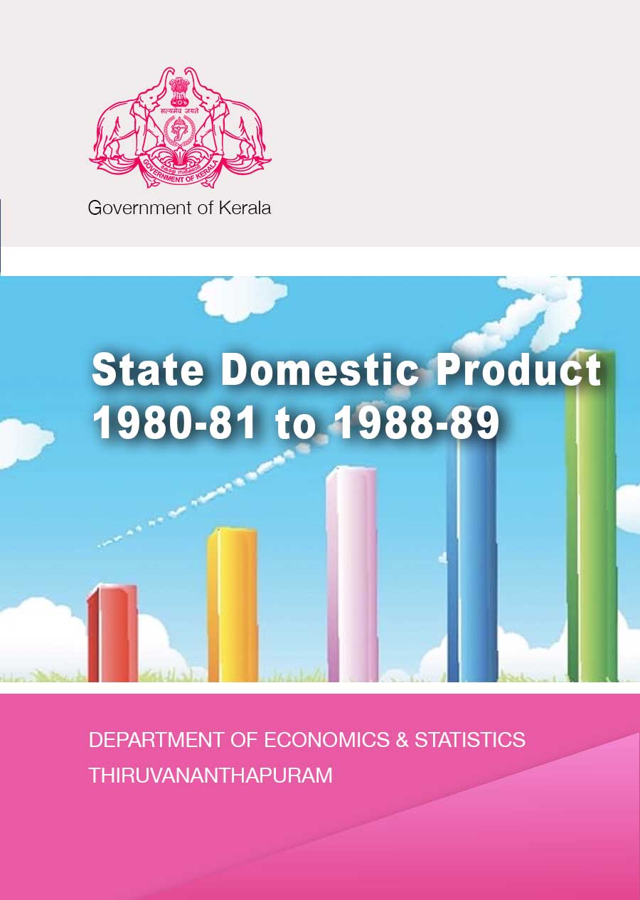 State Domestic Product 1980-81 to 1988-89