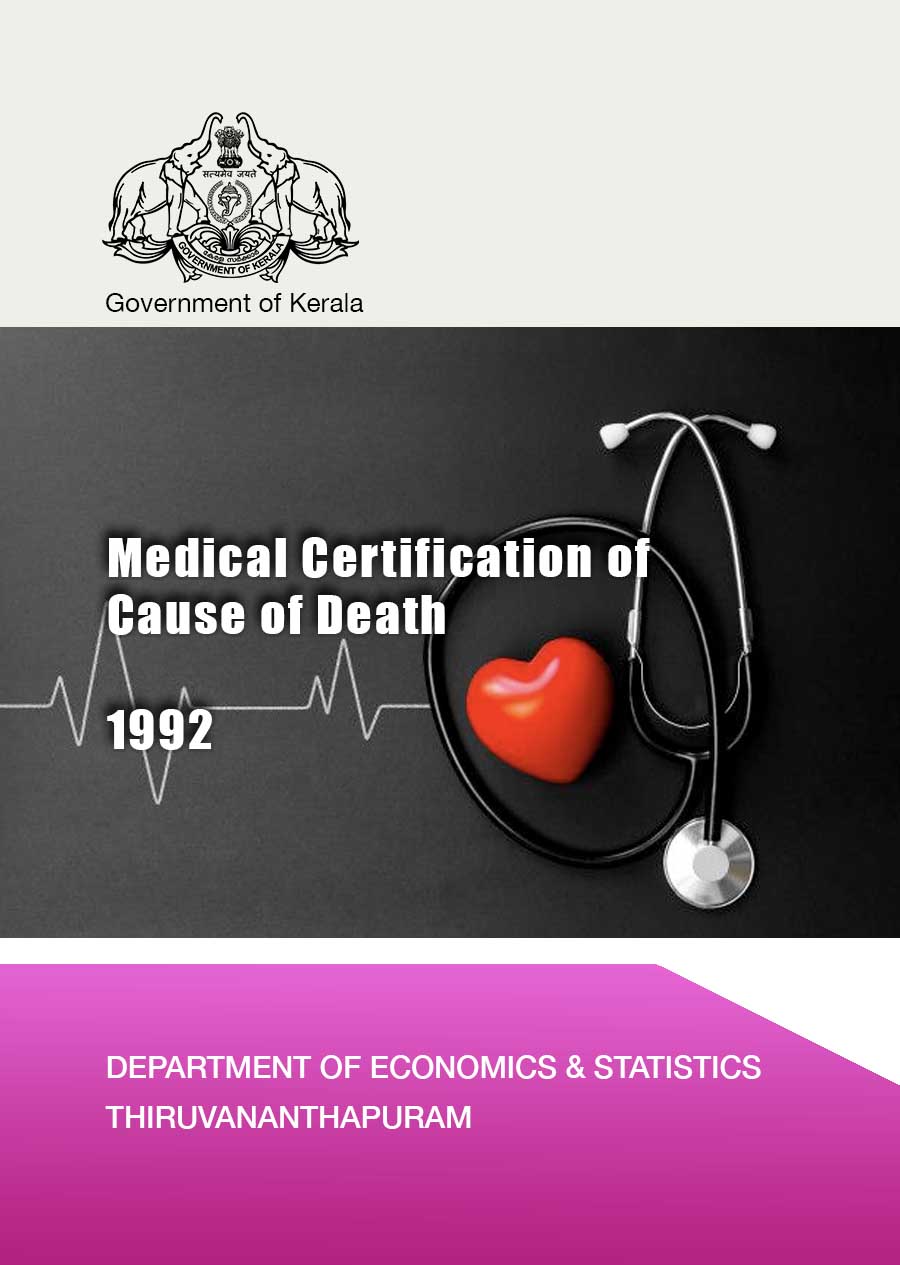 Medical Certification of Cause of Death 1992