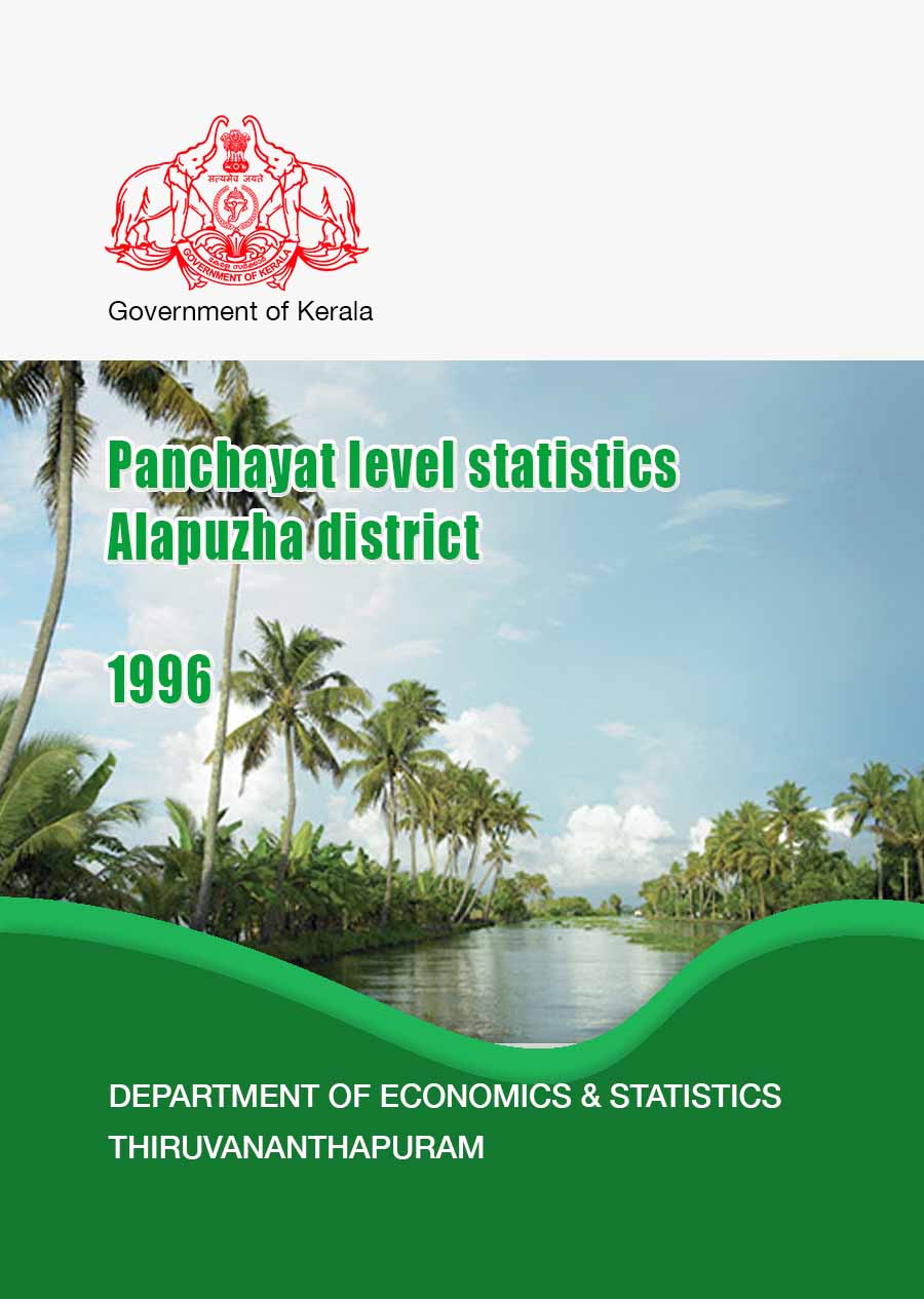 Panchayat level statistics 1996 Alapuzha District