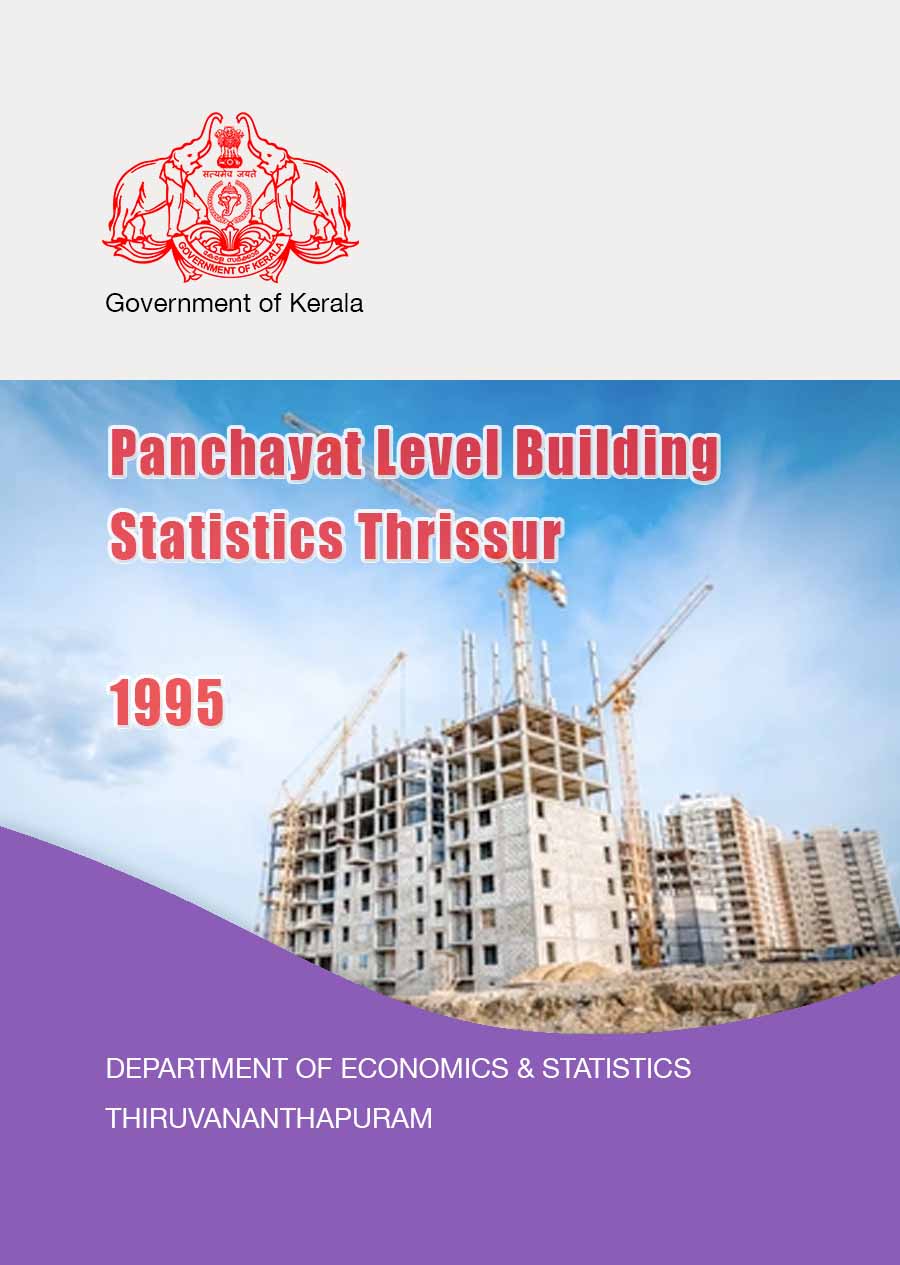 Panchayat Level Building Statistics Thrissur 1995
