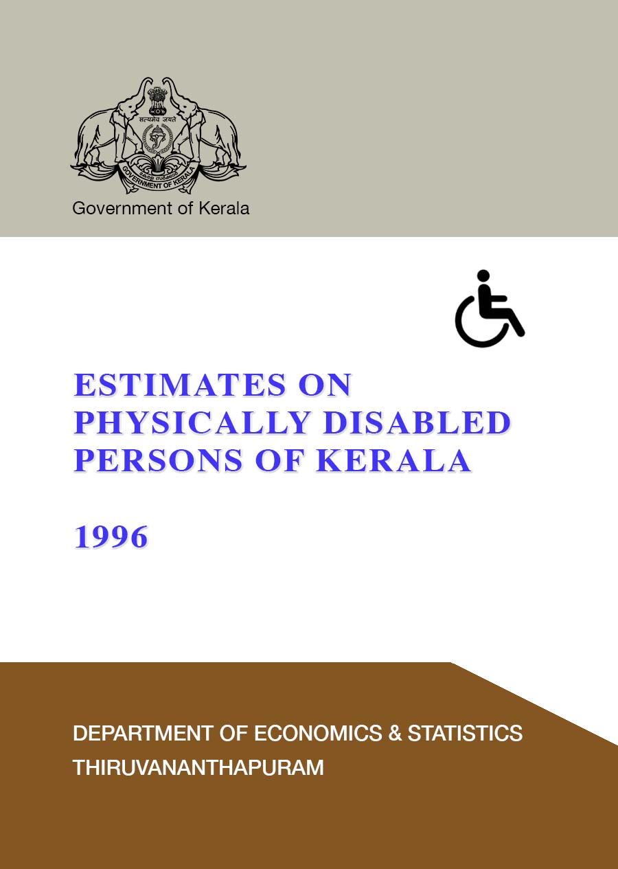 Estimates of Physically Disabled Persons in Kerala 1996