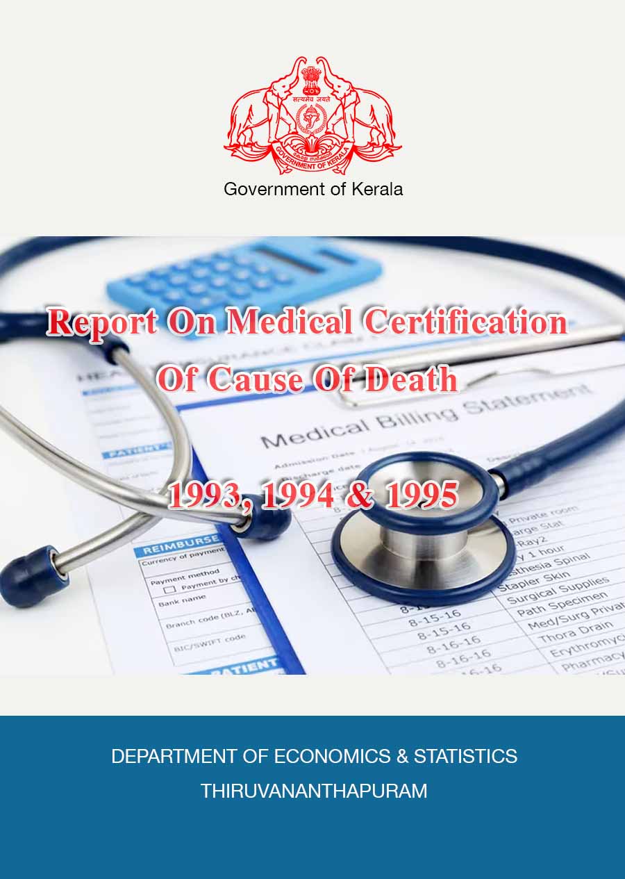 Report On Medical Certification Of Cause Of Death 1993, 1994 & 1995