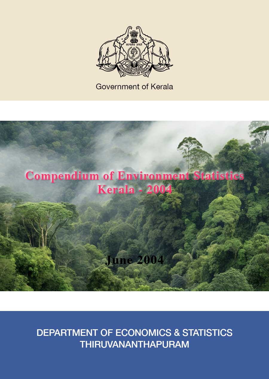 Compendium of Environment Statistics Kerala - June 2004