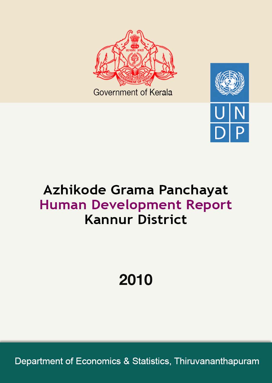 Azhikode Grama Panchayat Human Development Report Kannur District