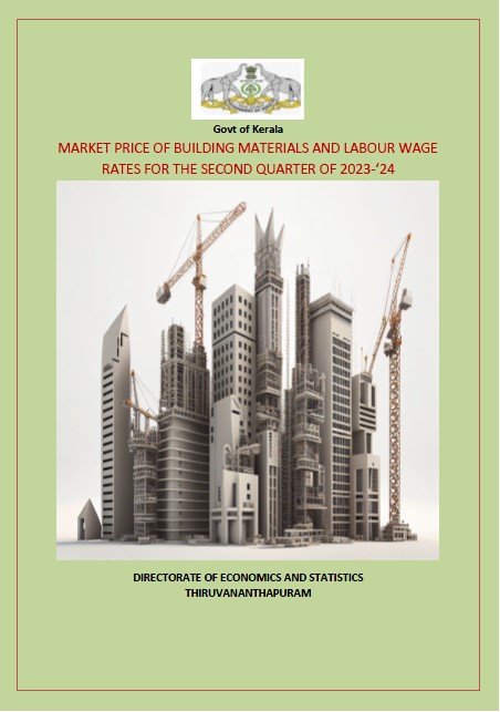 Market Price of Building Materials and Labour wage rates for 2023-24 second quarter ending 30-09-2023