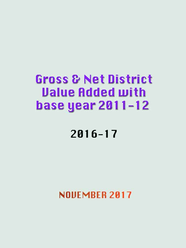 Gross & Net District value added 2016-17