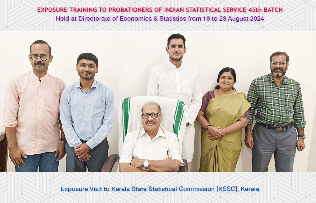 Exposure training to ISS probationers held at DES from 19 to 23 Aug 2024. ISS probationers with KSSC Chairman Sri. P.C. Mohanan ISS ADG (Rtd)