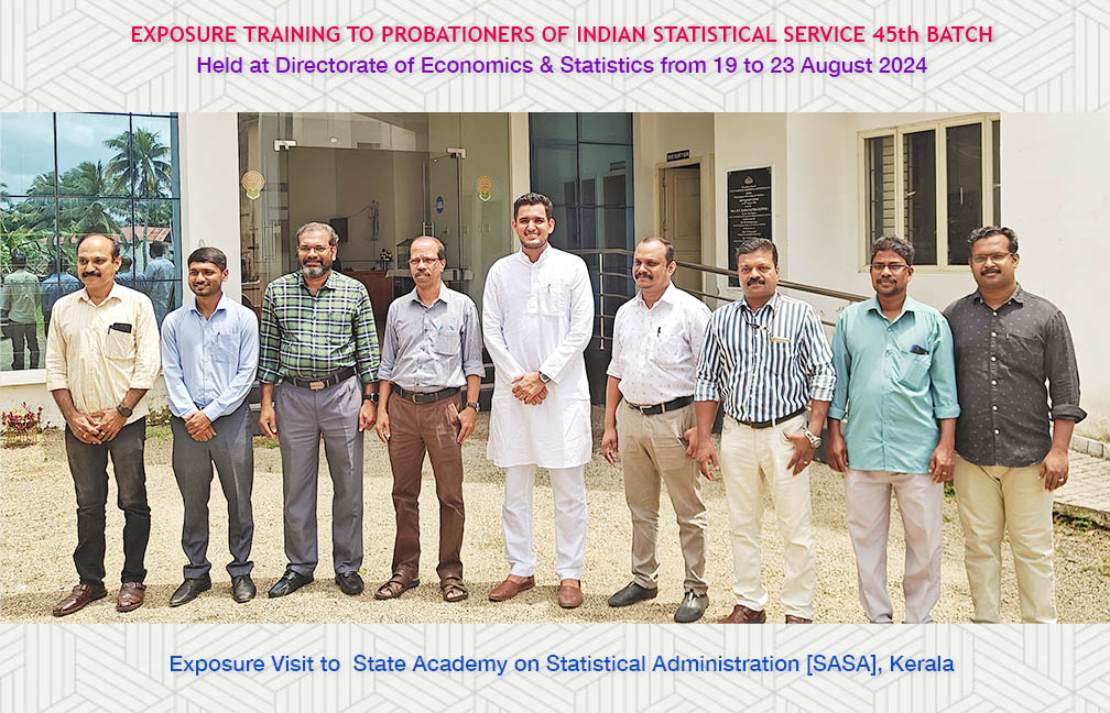 Exposure visit of ISS probationers to State Academy on Statistical Administration (SASA) on 21 Aug 2024