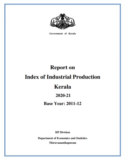 Index of Industrial Production 2020-21