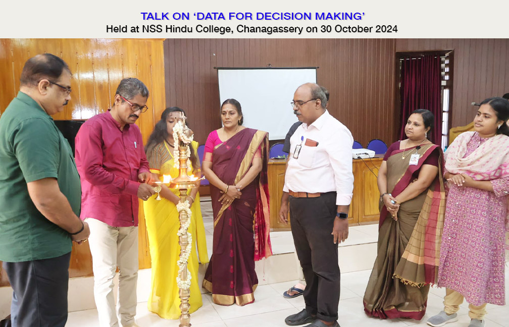 Orientation programme for college students held at NSS Hindu College, Chanagassery on 30-10-2024