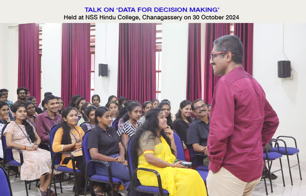 Orientation programme for college students held at NSS Hindu College, Chanagassery on 30-10-2024