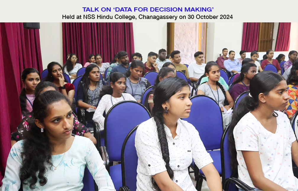 Orientation programme for college students held at NSS Hindu College, Chanagassery on 30-10-2024