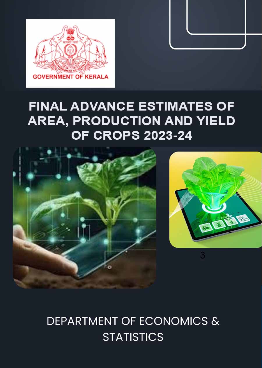 Final Advance Estimates of Area,Production and Yield of Crops 2023-24