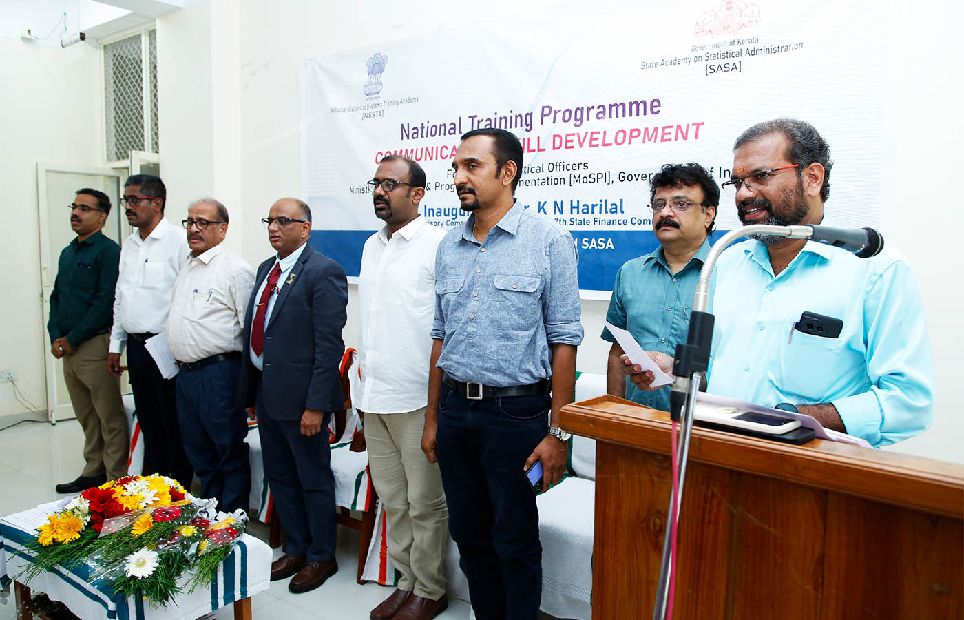 National level training for Senior Statistical Officers held at SASA, jointly organised by NSSTA and SASA