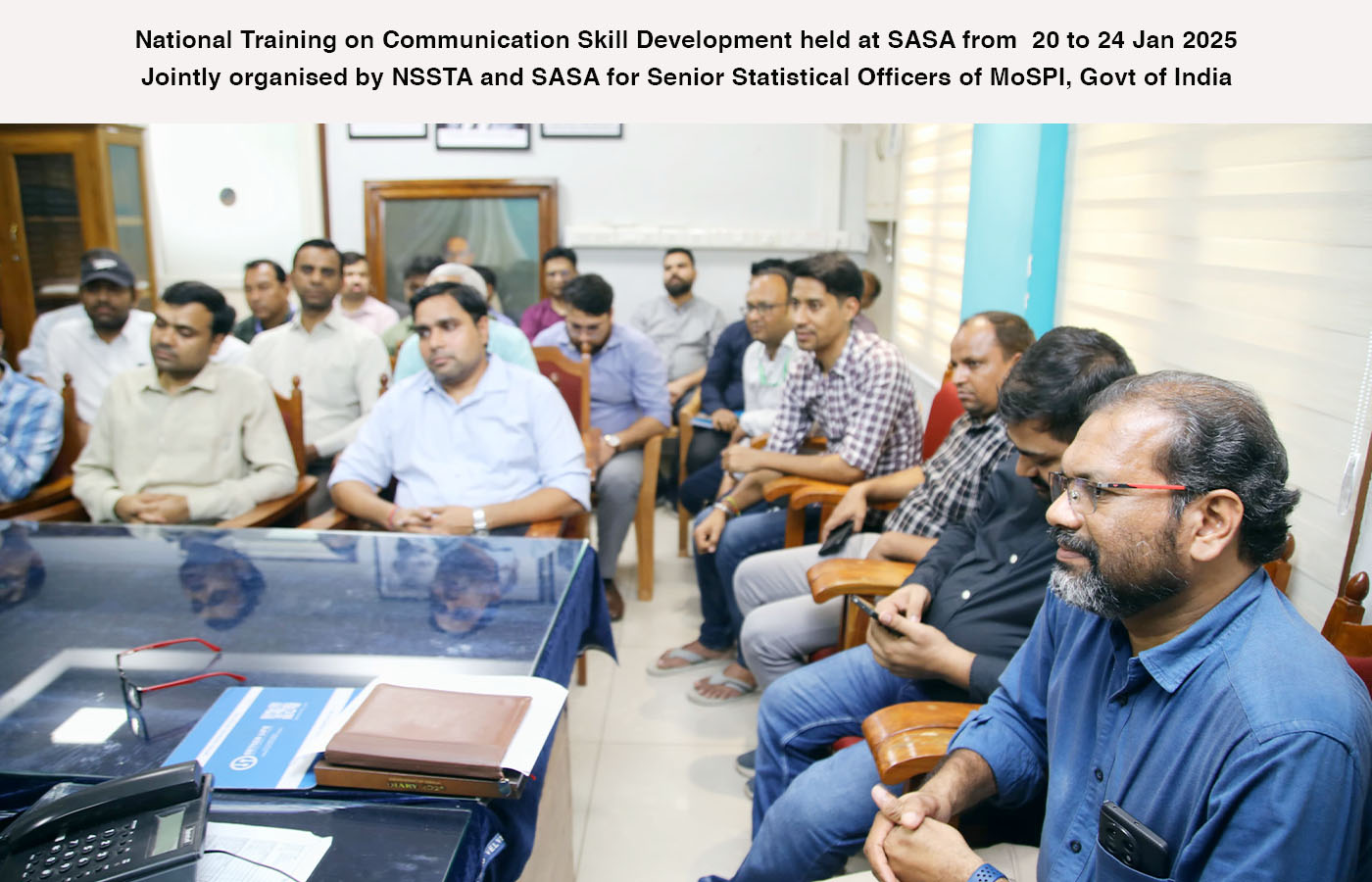 Visit of SSO trainees to the Directorate of DES on 21-01-2025.