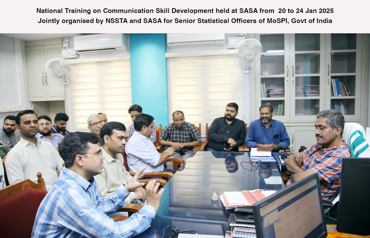 Visit of SSO trainees to the Directorate of DES on 21-01-2025.